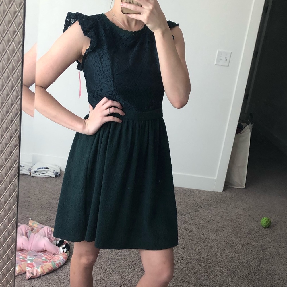 New green lace dress!